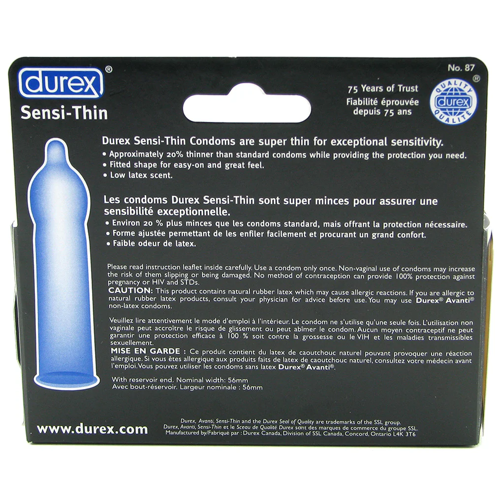 Sensi-Thin Condoms in 12 Pack - Image 2