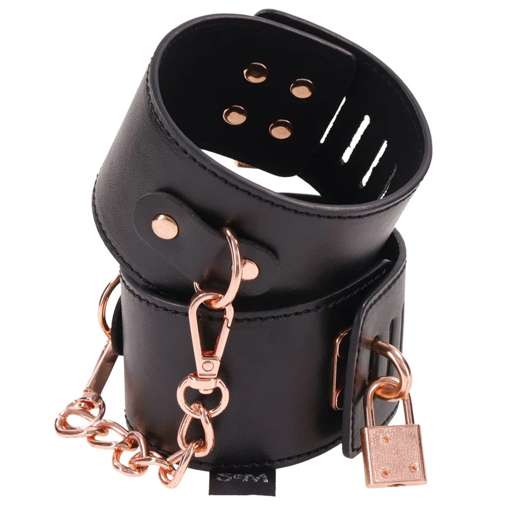 Sex & Mischief Brat Locking Cuffs - Image 3