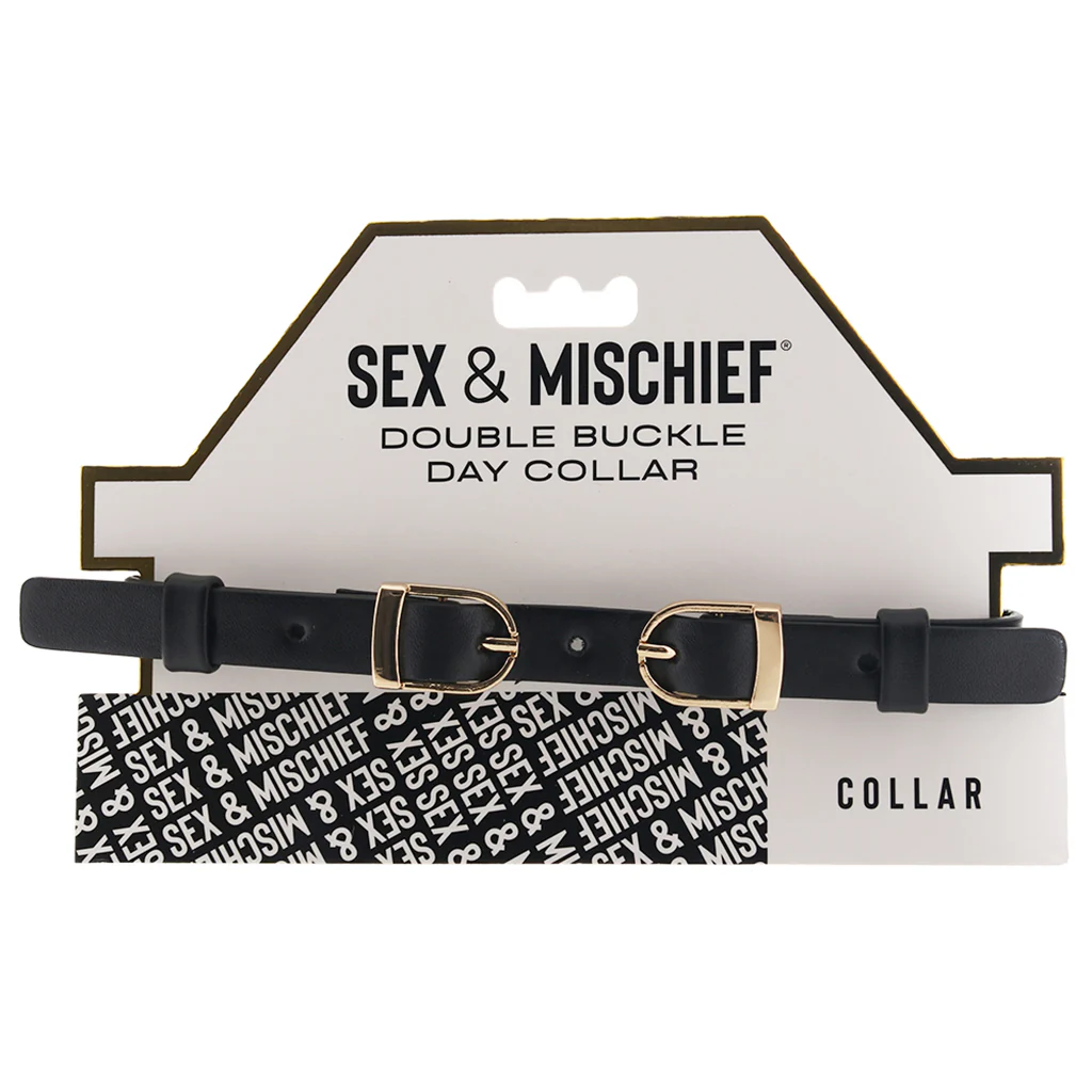 Sex & Mischief Double Buckle Day Collar - Image 9