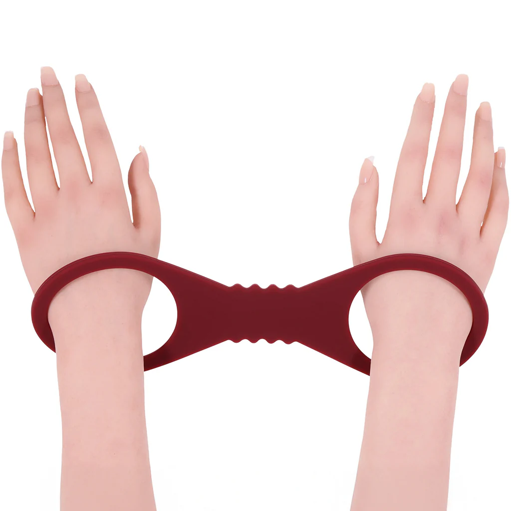 Sex & Mischief Enchanted Silicone Cuffs in Large - Image 3