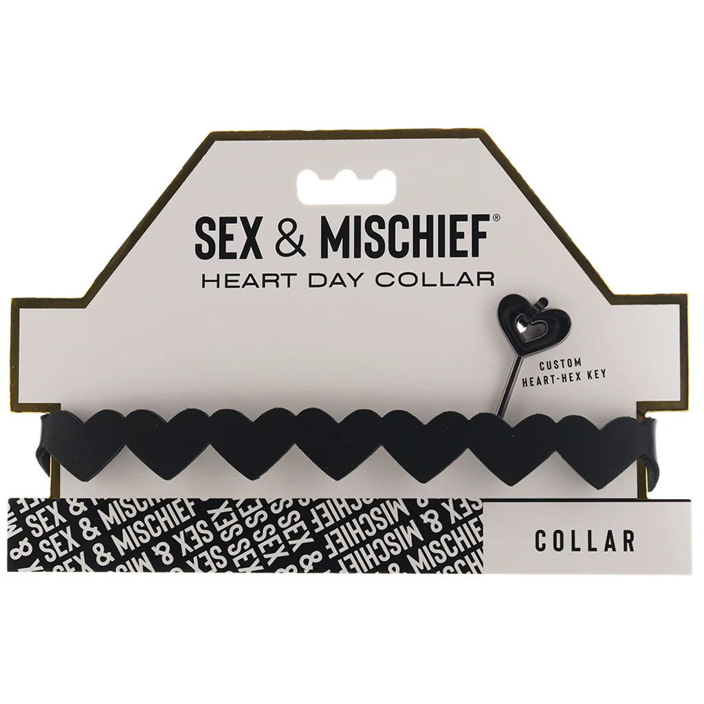 Sex & Mischief Heart Day Collar - Image 6