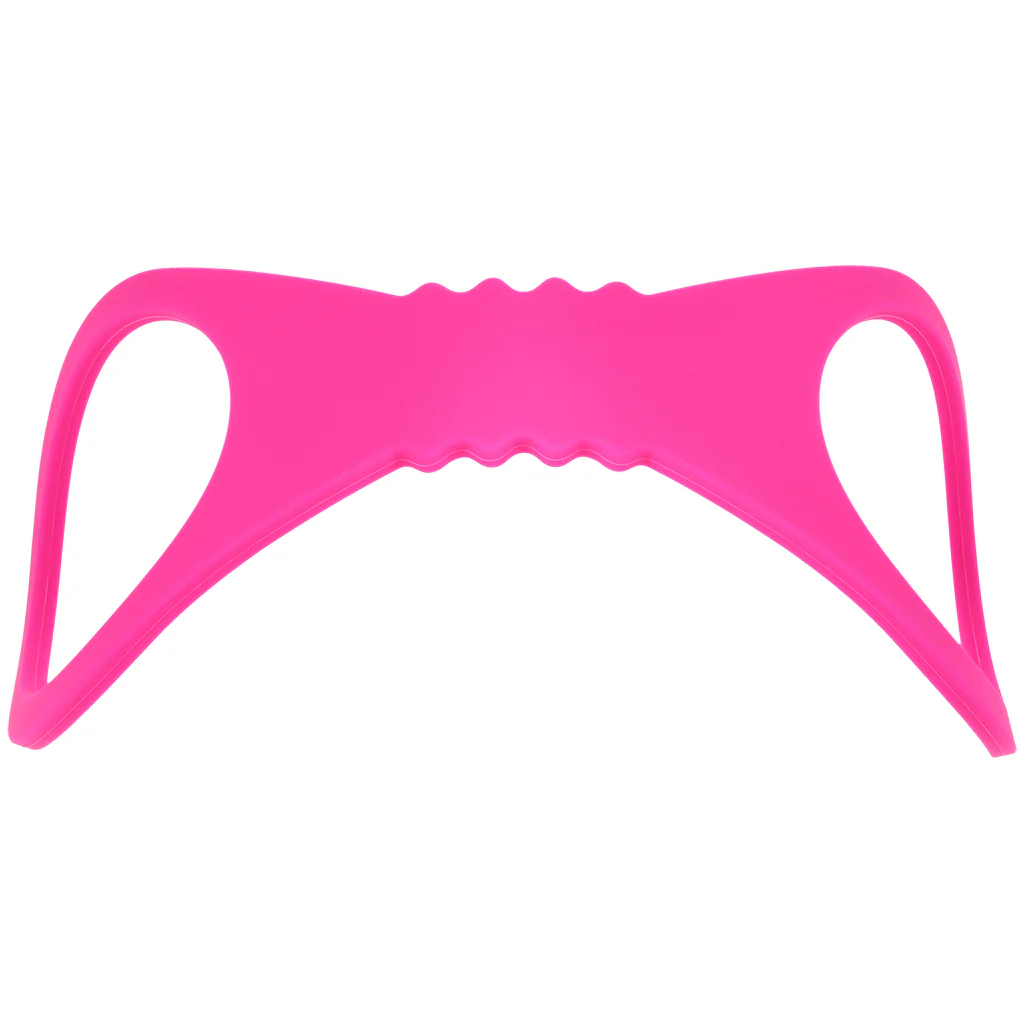 Sex & Mischief Hot Pink Silicone Cuffs in Large - Image 7