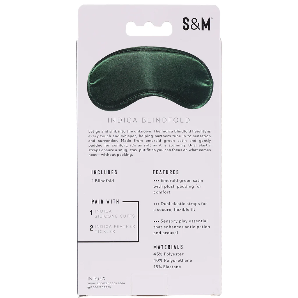 Sex & Mischief Indica Blindfold - Image 8