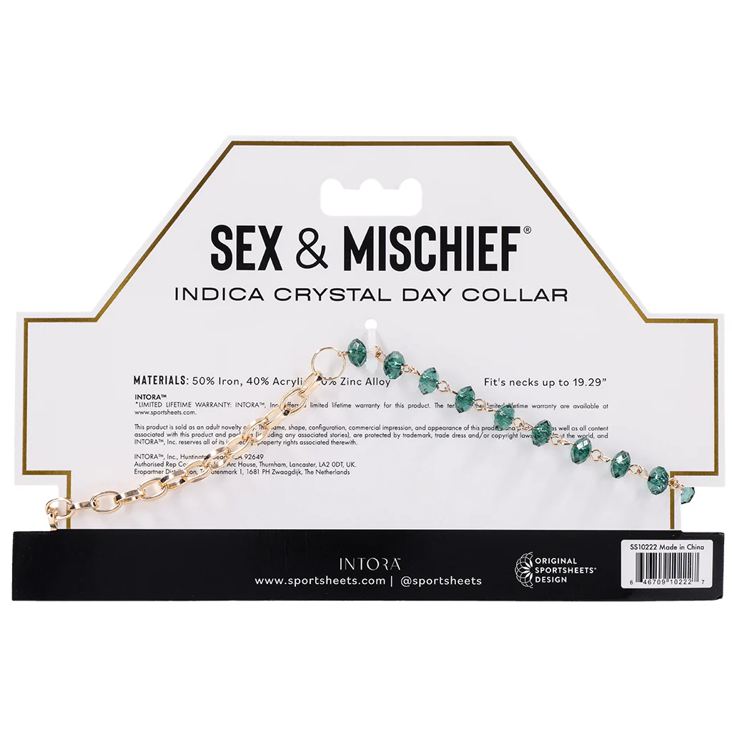 Sex & Mischief Indica Crystal Day Collar - Image 8