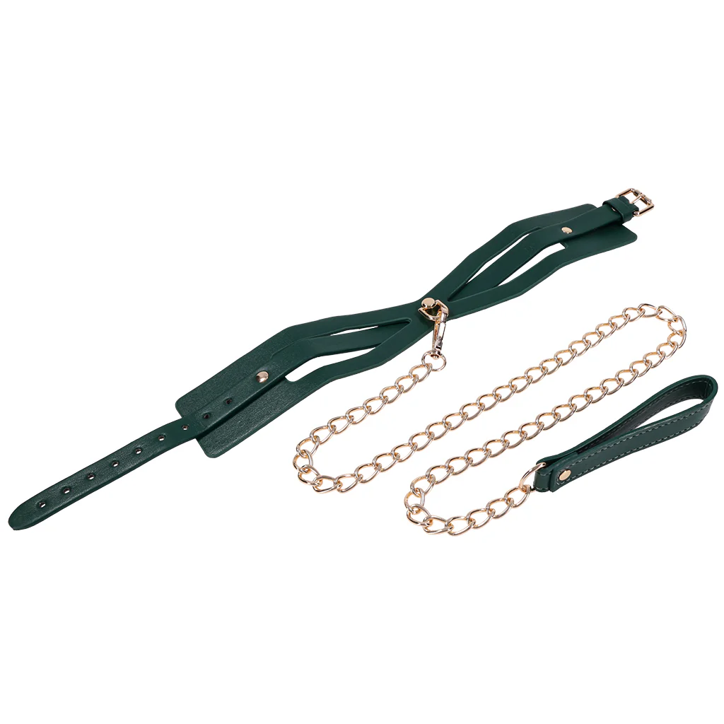Sex & Mischief Indica Cutout Collar and Leash - Image 5