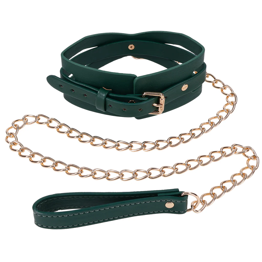 Sex & Mischief Indica Cutout Collar and Leash - Image 7