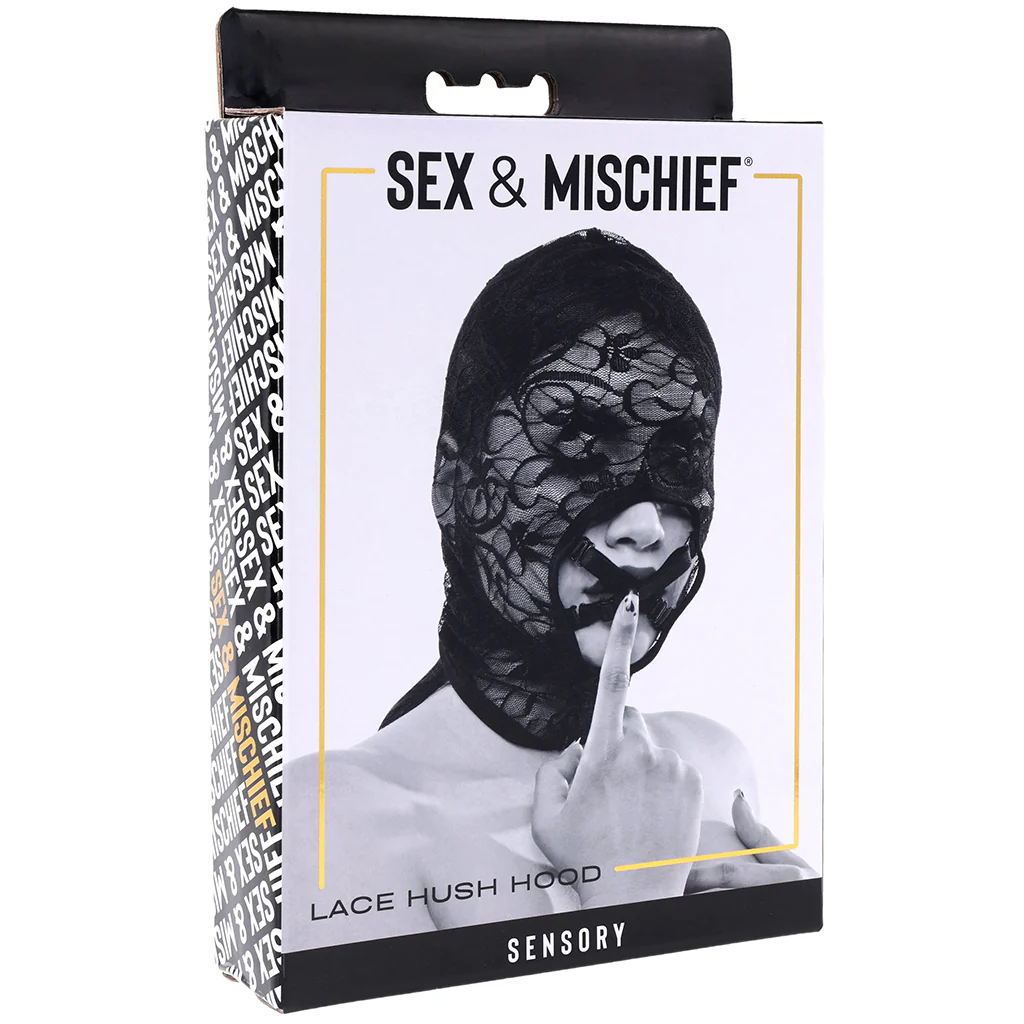 Sex & Mischief Lace Hush Hood - Image 9