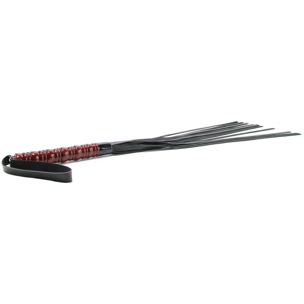 Sex & Mischief Mahogany Flogger - Image 3