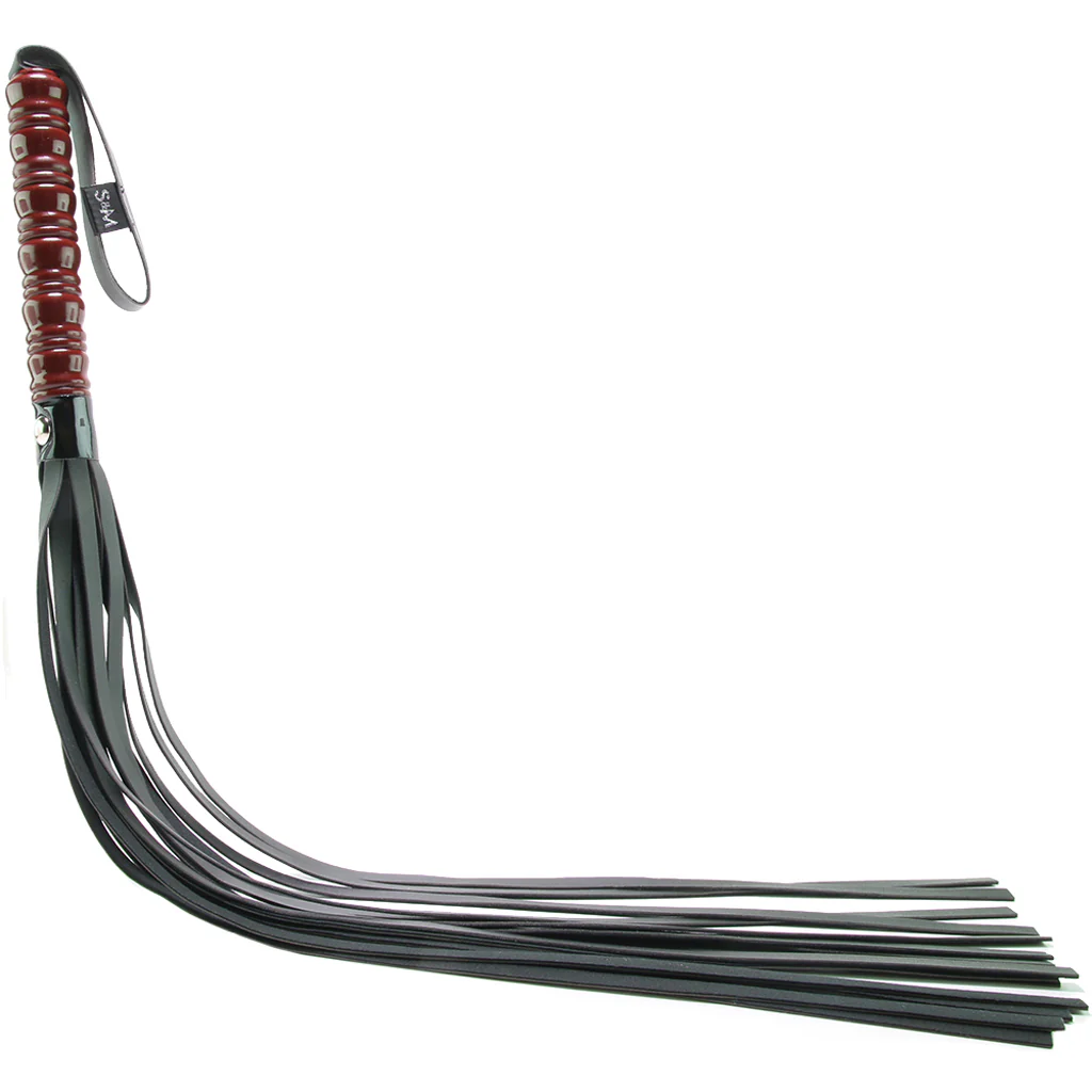 Sex & Mischief Mahogany Flogger - Image 4