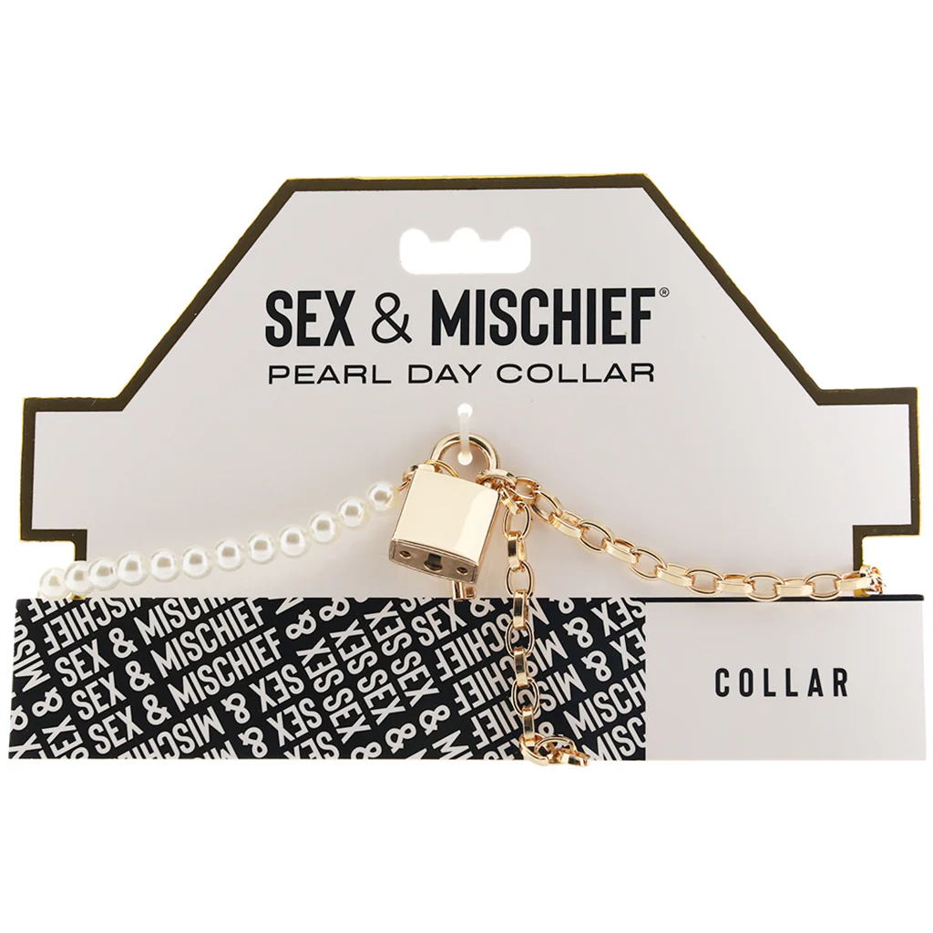 Sex & Mischief Pearl Day Collar - Image 6
