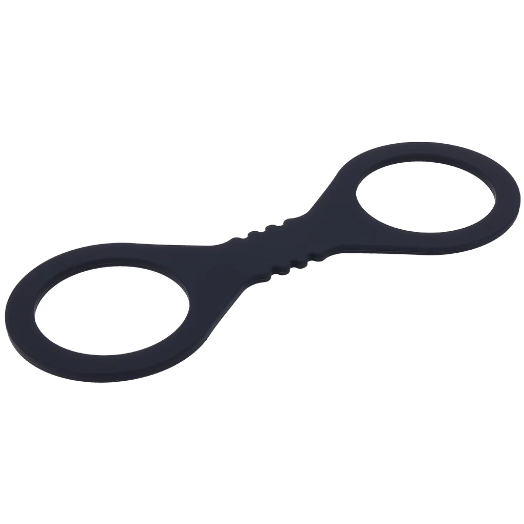 Sex & Mischief Shadow Silicone Cuffs in Large - Image 2