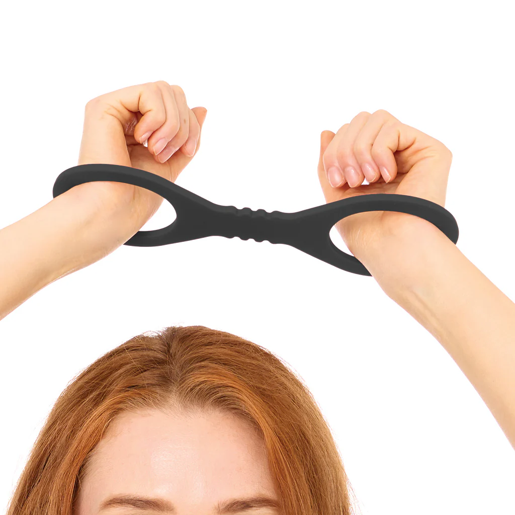 Sex & Mischief Shadow Silicone Cuffs in Large - Image 7