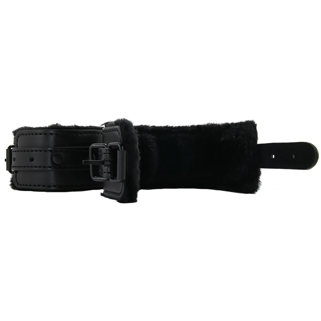 Sex & Mischief Shadow Fur Handcuffs - Image 5