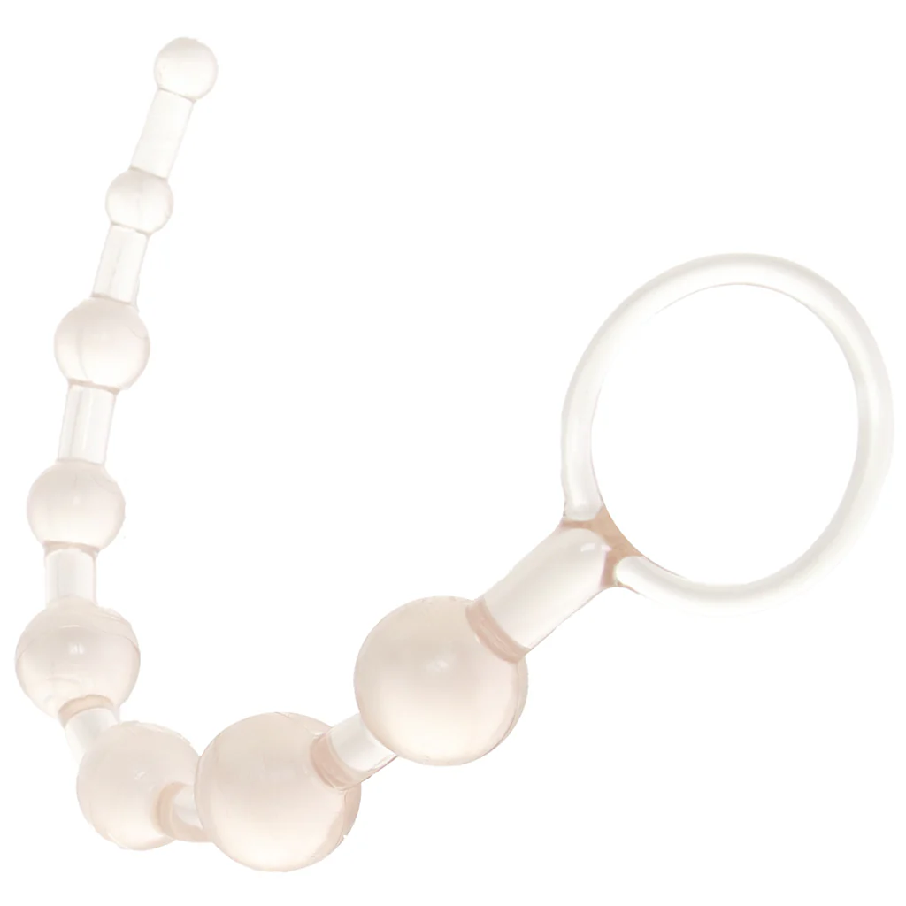 Shane's World Anal 101 Intro Beads in Clear - Image 5