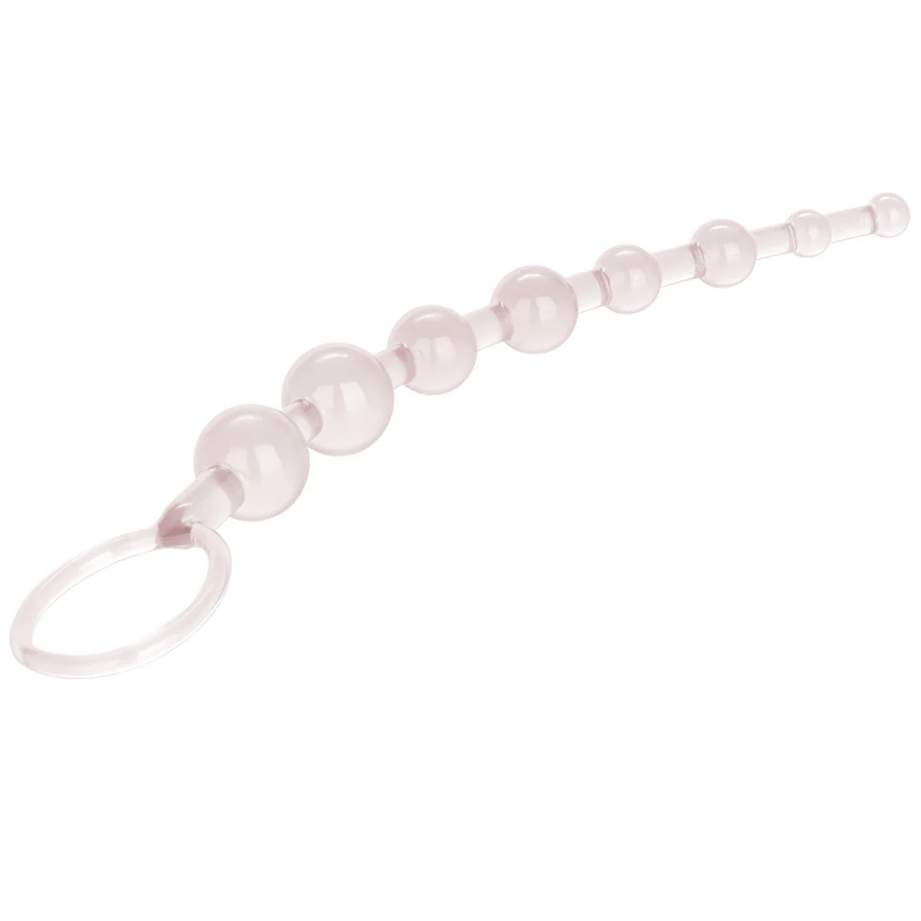 Shane's World Anal 101 Intro Beads in Clear - Image 6