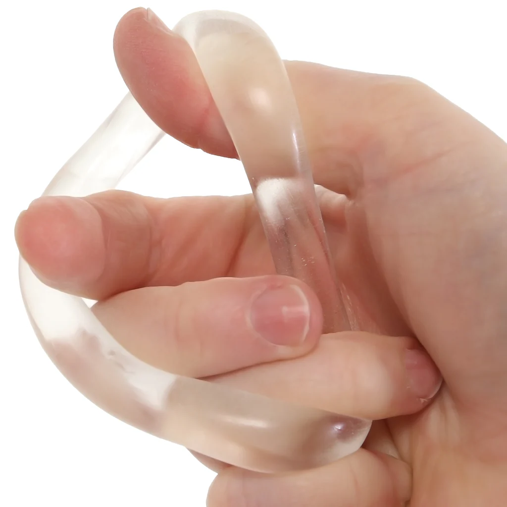 Shane's World Rock Star Cock Ring in Clear - Image 5