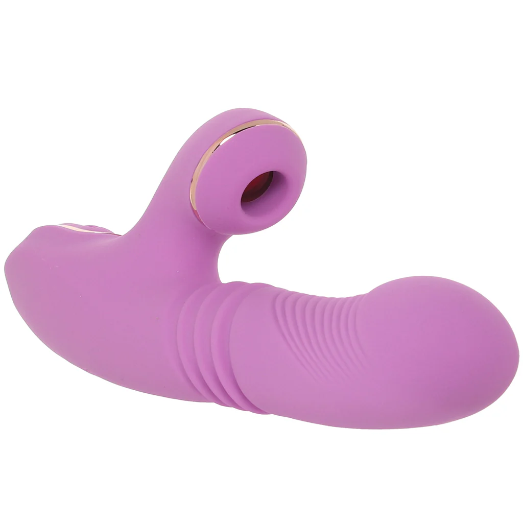 Shegasm Pro-Thrust Suction Rabbit in Pink - Image 2