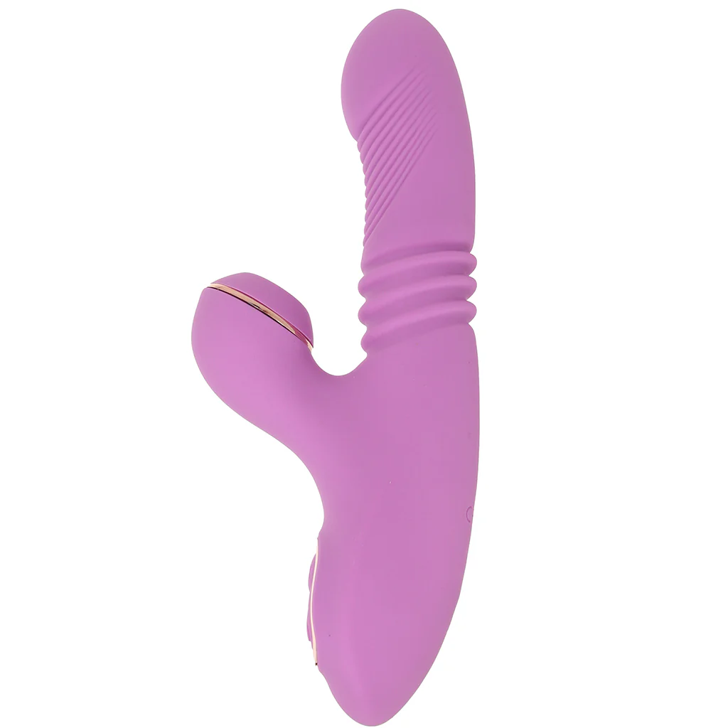 Shegasm Pro-Thrust Suction Rabbit in Pink - Image 3