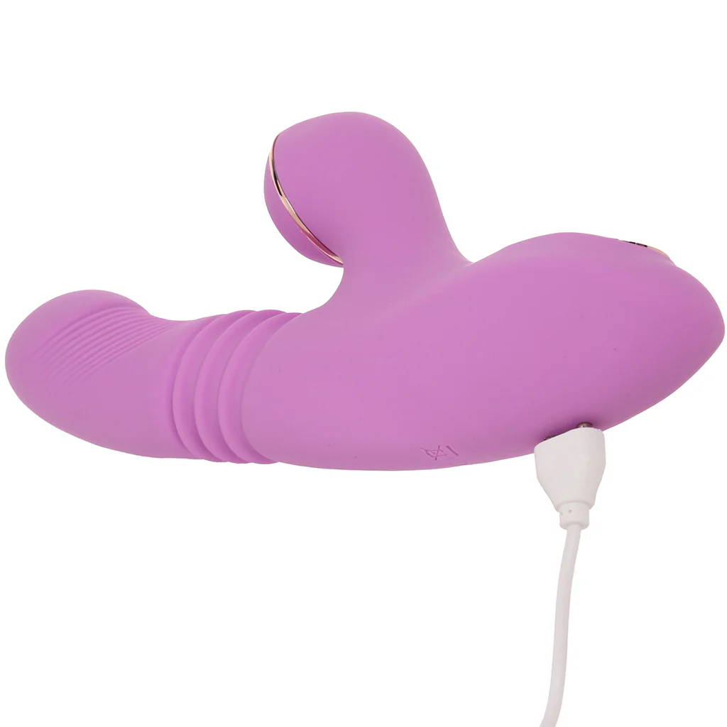Shegasm Pro-Thrust Suction Rabbit in Pink - Image 7