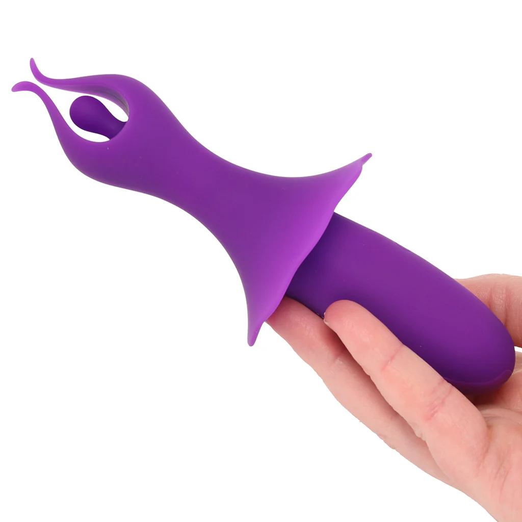 Sienna Fluttering Silicone Vibe in Purple - Image 4