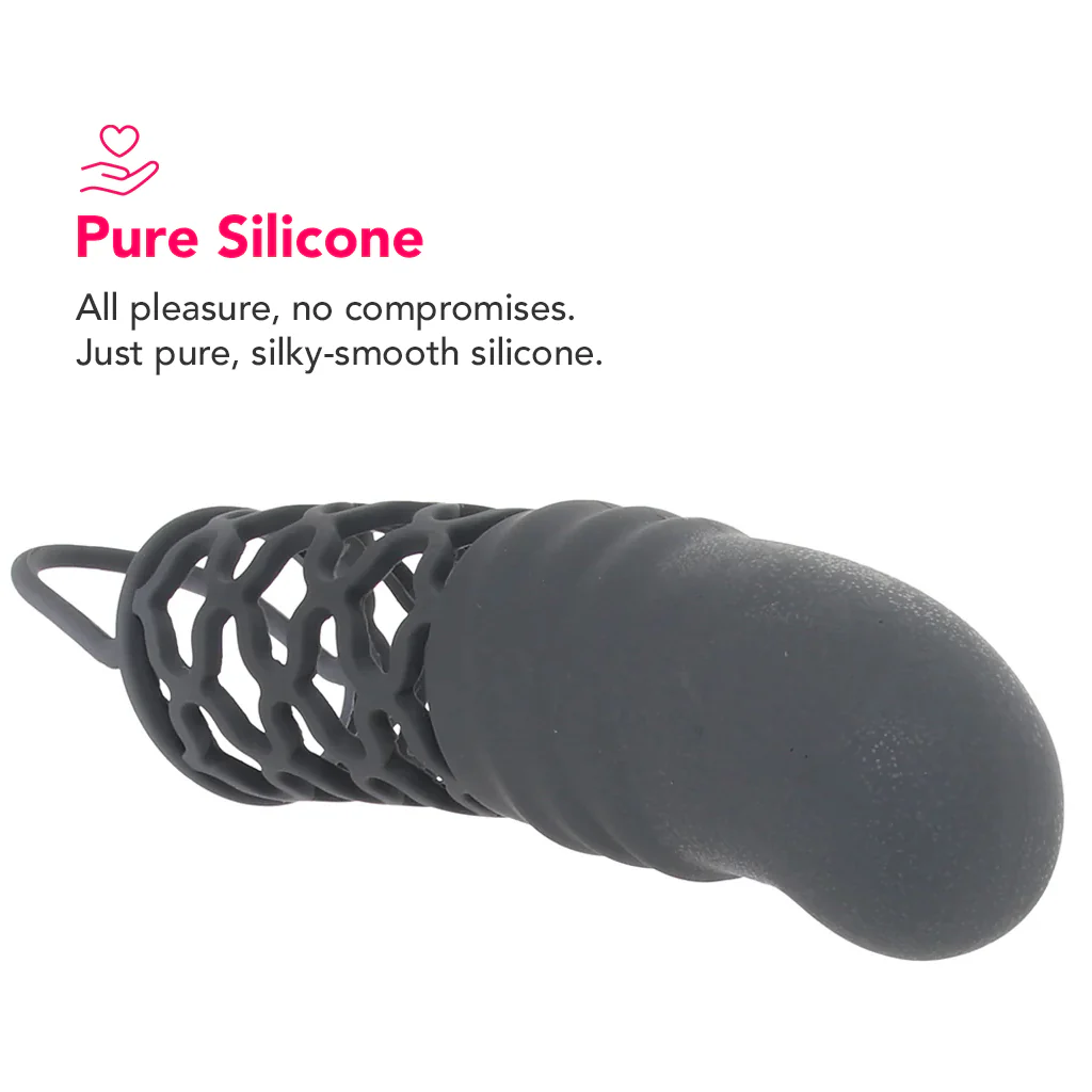 Silicone 2 Inch Extension in Black - Image 5