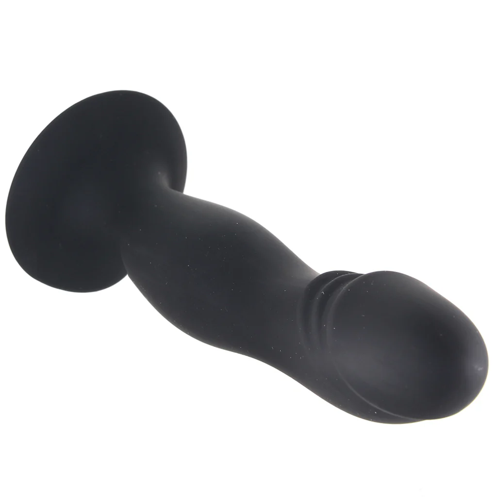 Silicone Anal Stud in Black - Image 2