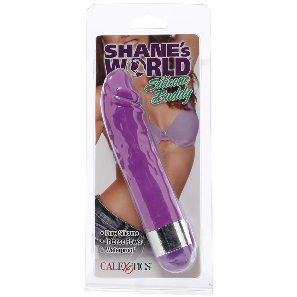 Shane's World Silicone Buddy Vibe in Purple - Image 6