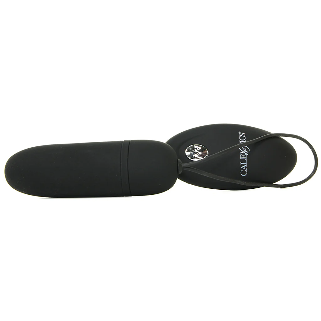 Silicone Remote Bullet Vibe in Black - Image 3