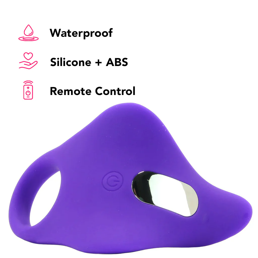 Silicone Remote Orgasm Vibrating Cock Ring - Image 4
