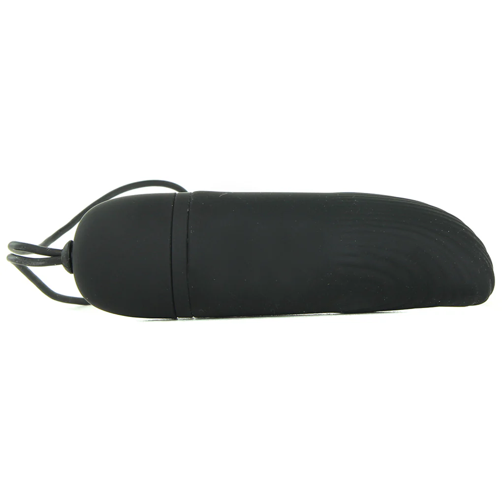 Silicone Remote Ridged G Vibe in Black - Image 5