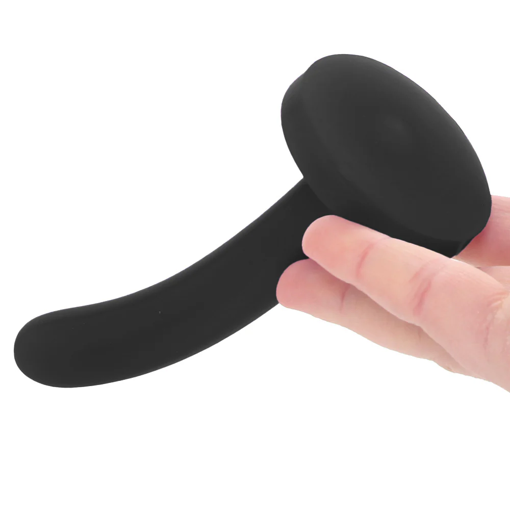 Silk Small Dildo in Black - Image 4