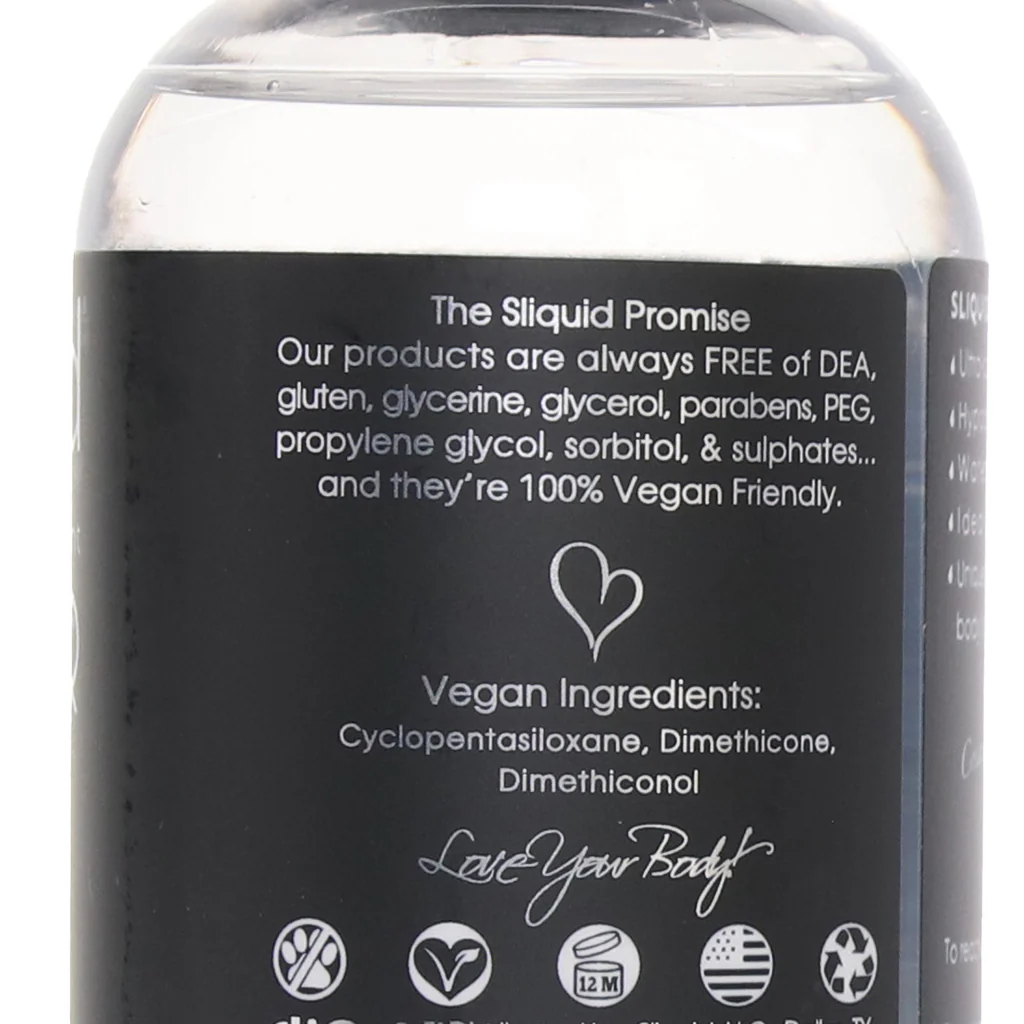 Silver Silicone Intimate Lubricant in 4.2oz/125ml - Image 8