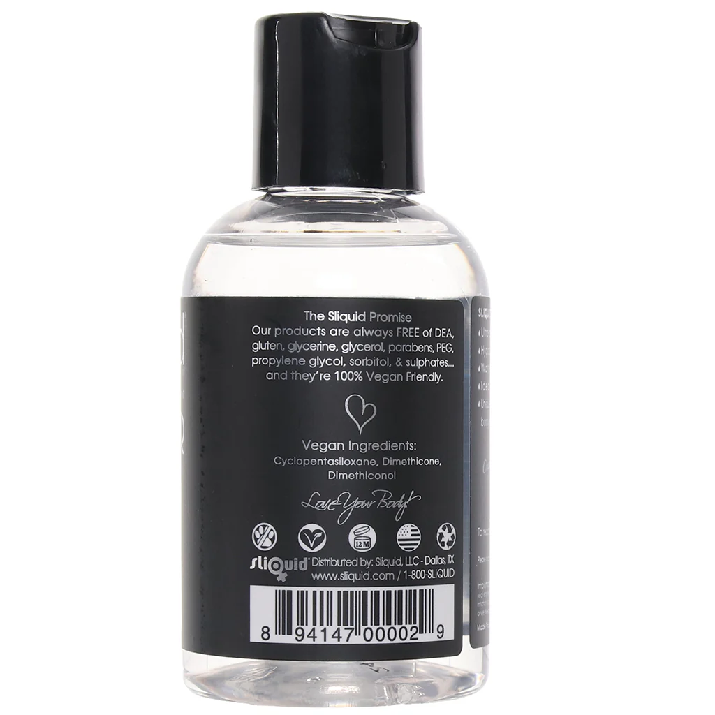 Silver Silicone Intimate Lubricant in 4.2oz/125ml - Image 9