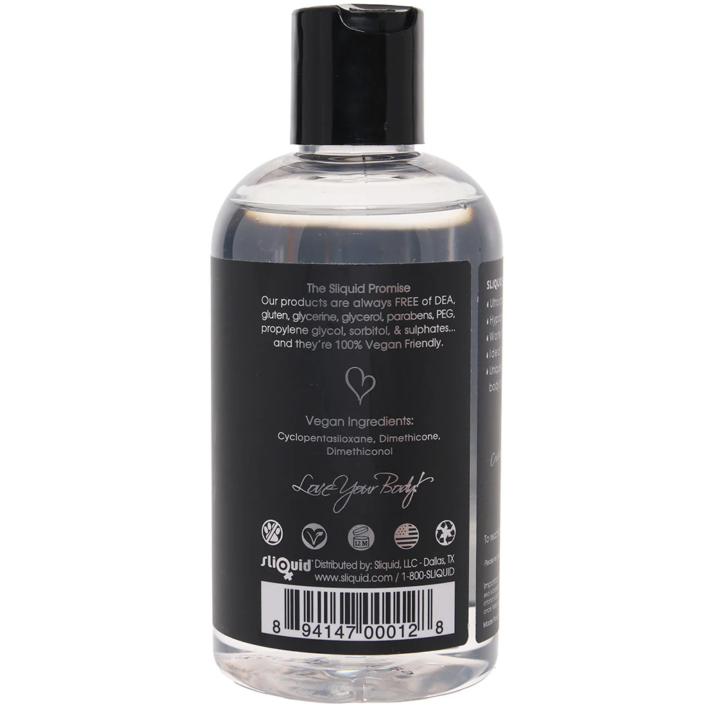 Silver Silicone Intimate Lubricant in 8.5oz/255ml - Image 9