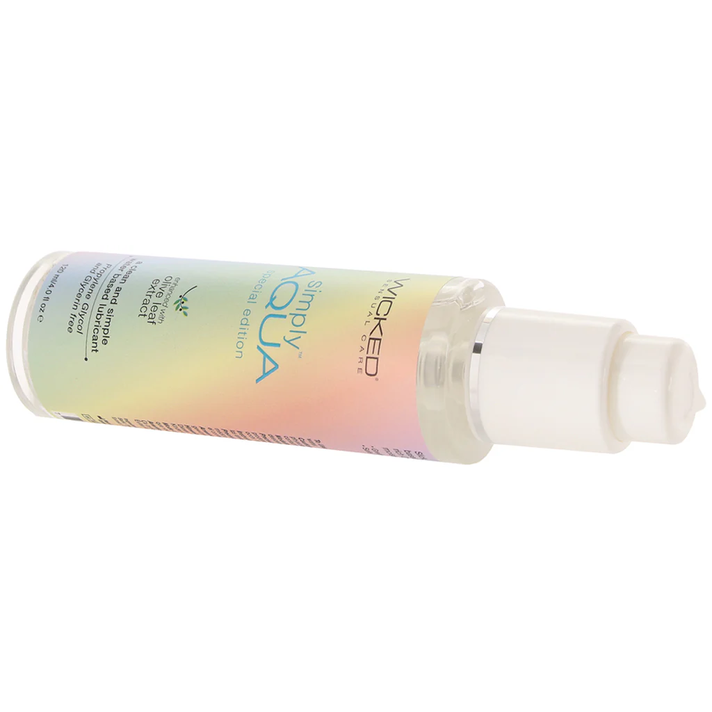 Simply Aqua Special Edition Lube 4oz/120ml - Image 2