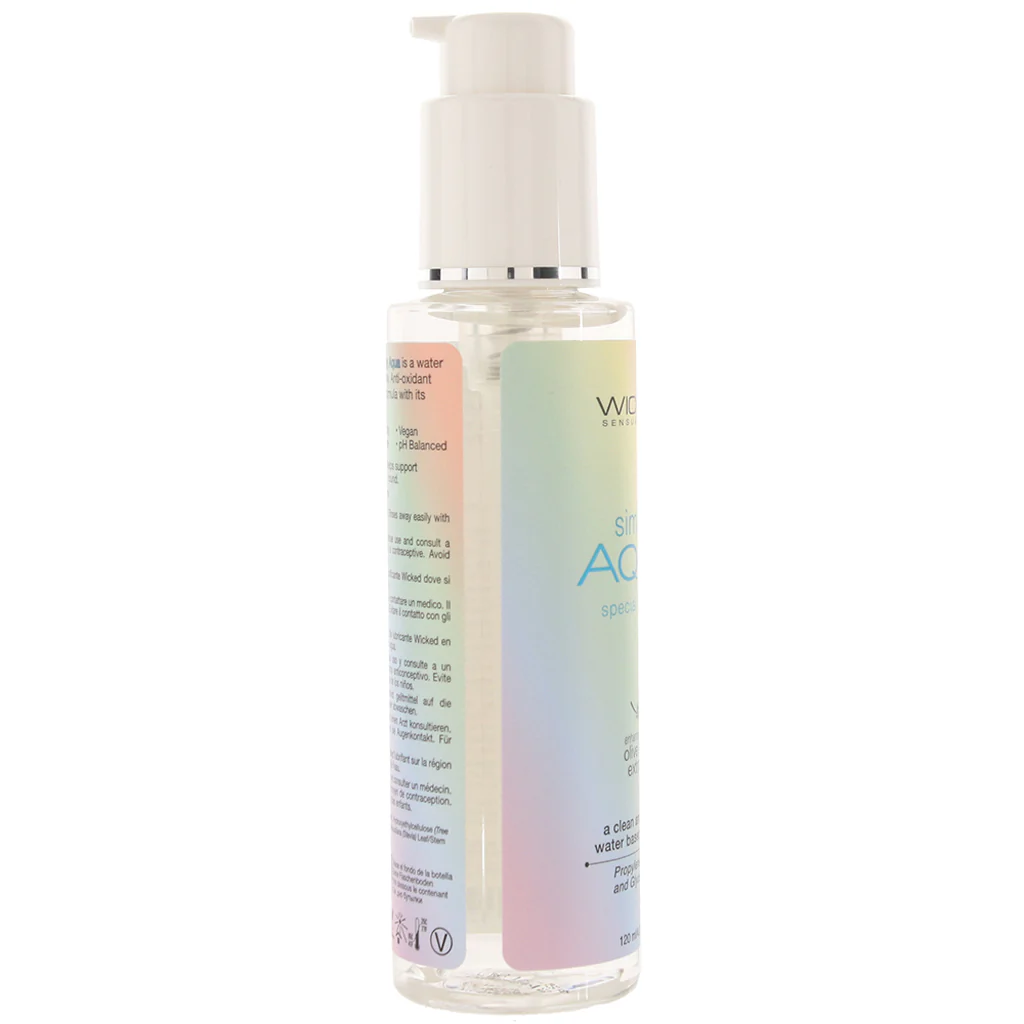 Simply Aqua Special Edition Lube 4oz/120ml - Image 3