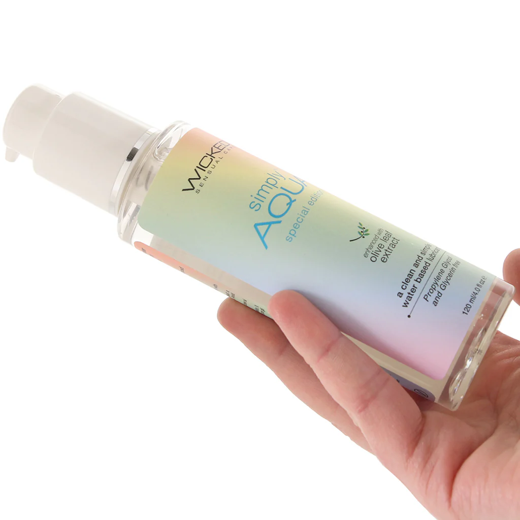 Simply Aqua Special Edition Lube 4oz/120ml - Image 4
