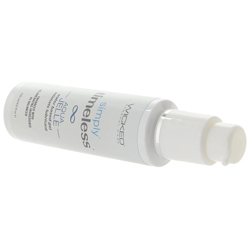 Simply Timeless for Menopause Aqua Jelle Lube 4oz/120ml - Image 3