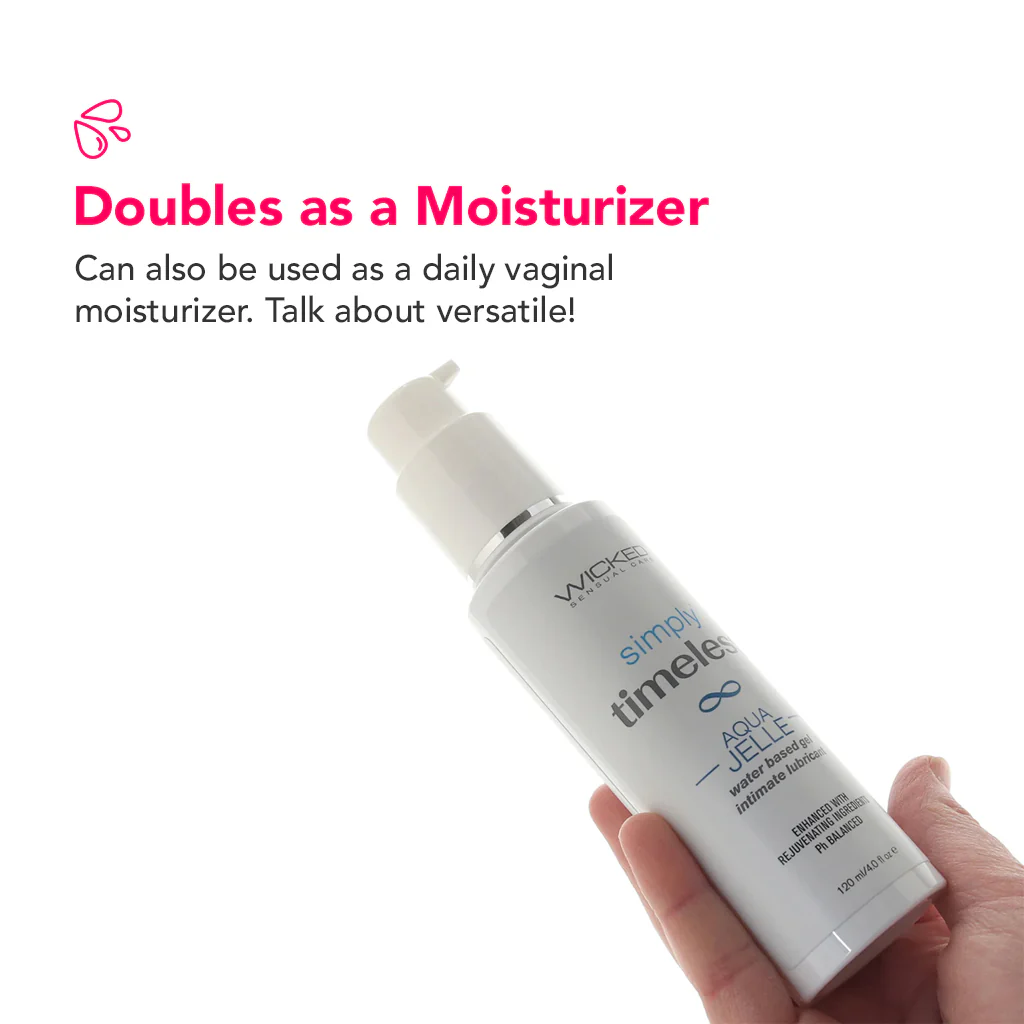 Simply Timeless for Menopause Aqua Jelle Lube 4oz/120ml - Image 4