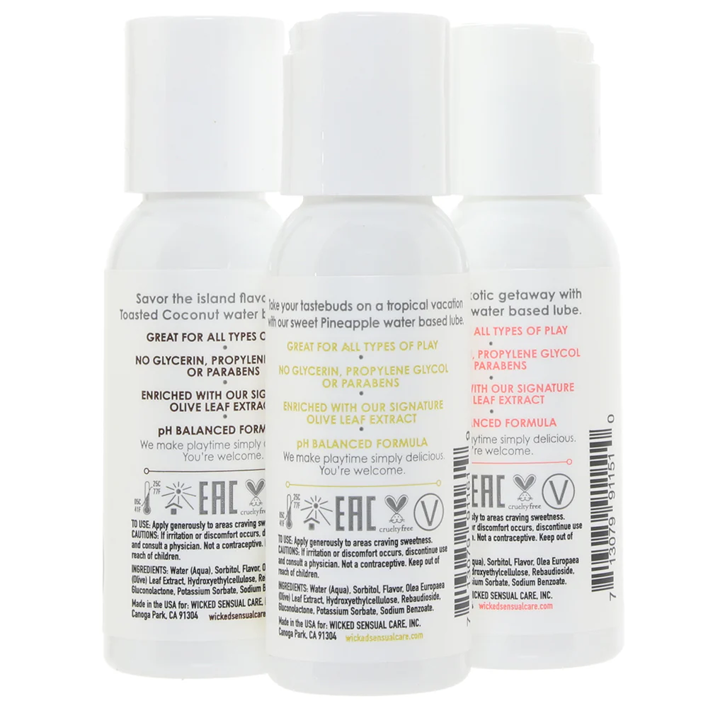 Simply Tropical Trio Flavoured Lube Set - Image 2