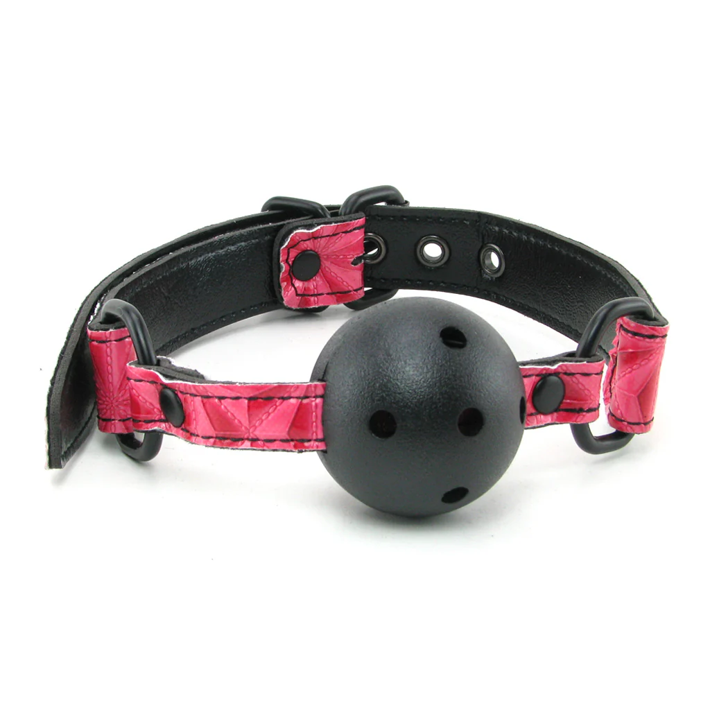 Sinful Ball Gag in Pink - Image 3