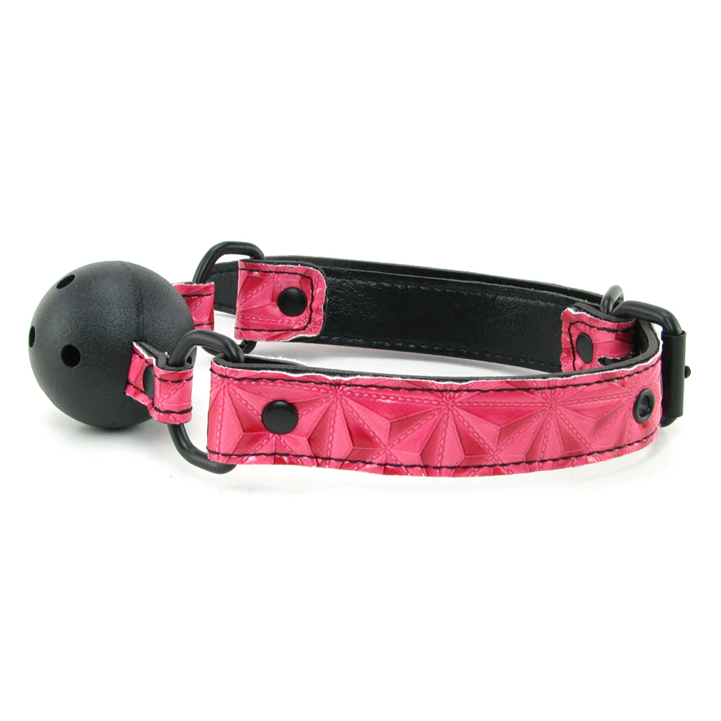 Sinful Ball Gag in Pink - Image 4