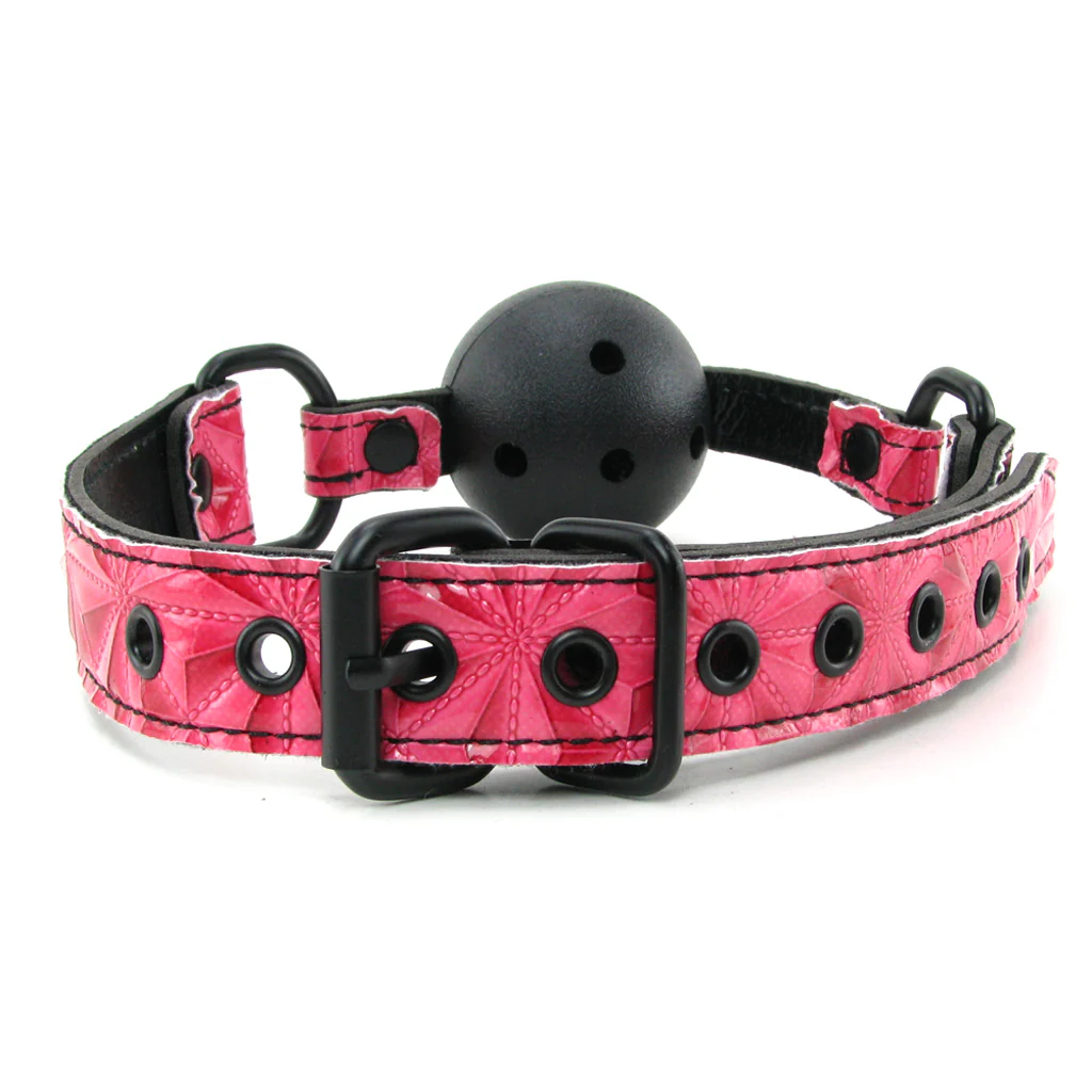 Sinful Ball Gag in Pink - Image 5