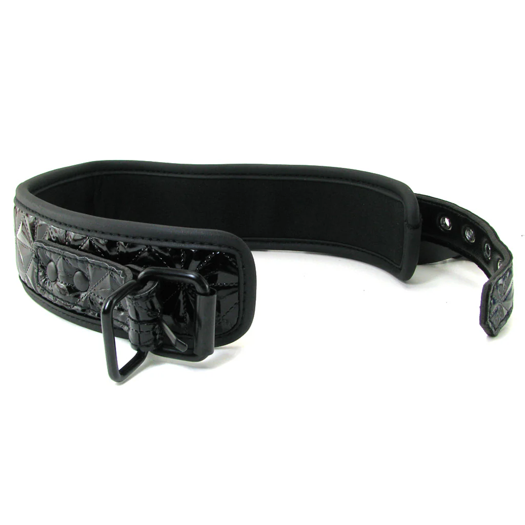 Sinful Collar with Leash in Black - Image 4