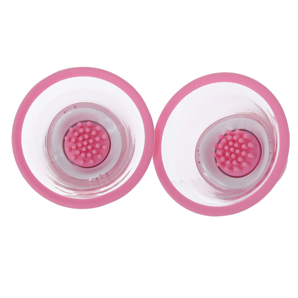 Size Matters Rotating Nipple Suckers in Pink - Image 5