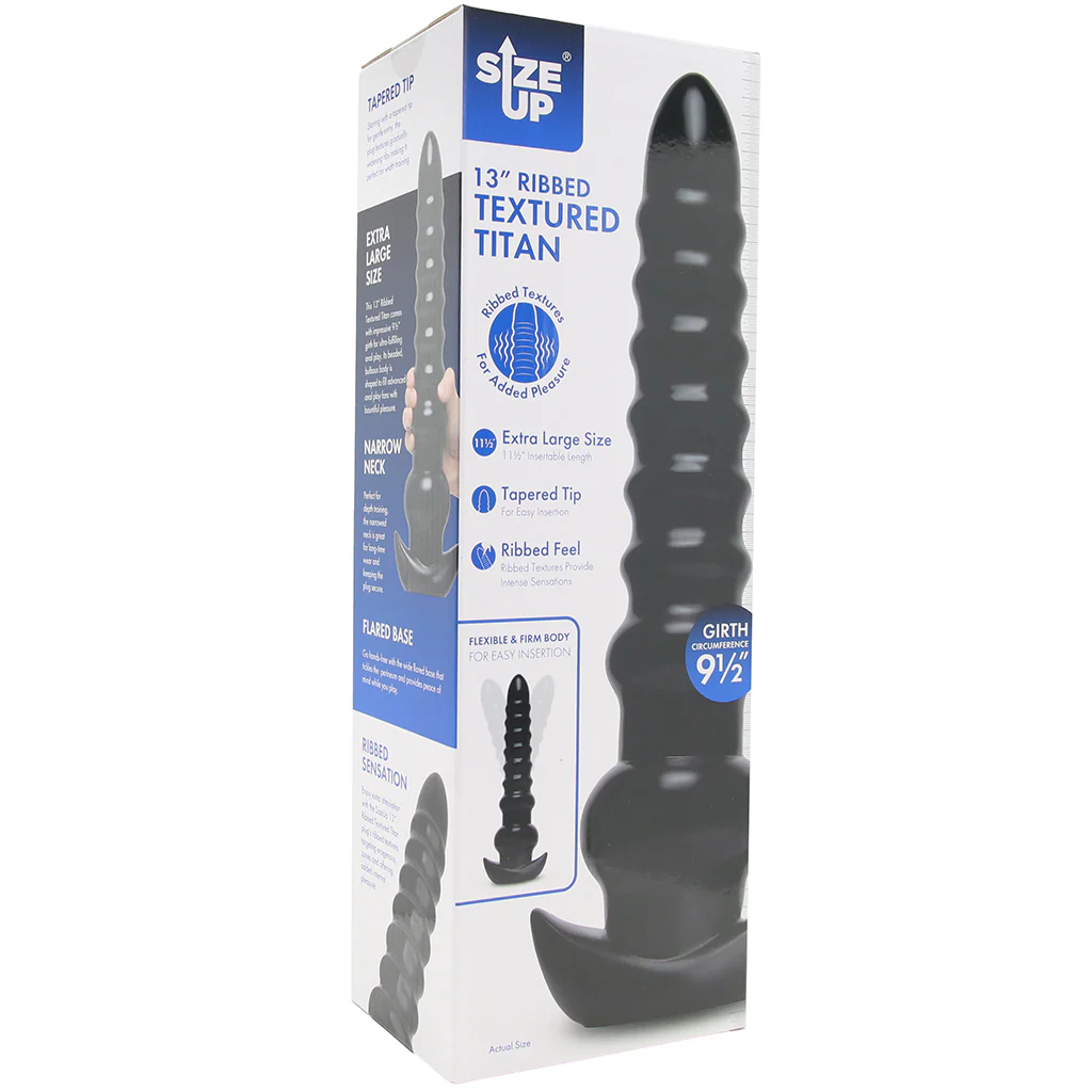 Size Up 13 Inch Ribbed Textured Titan - Image 9