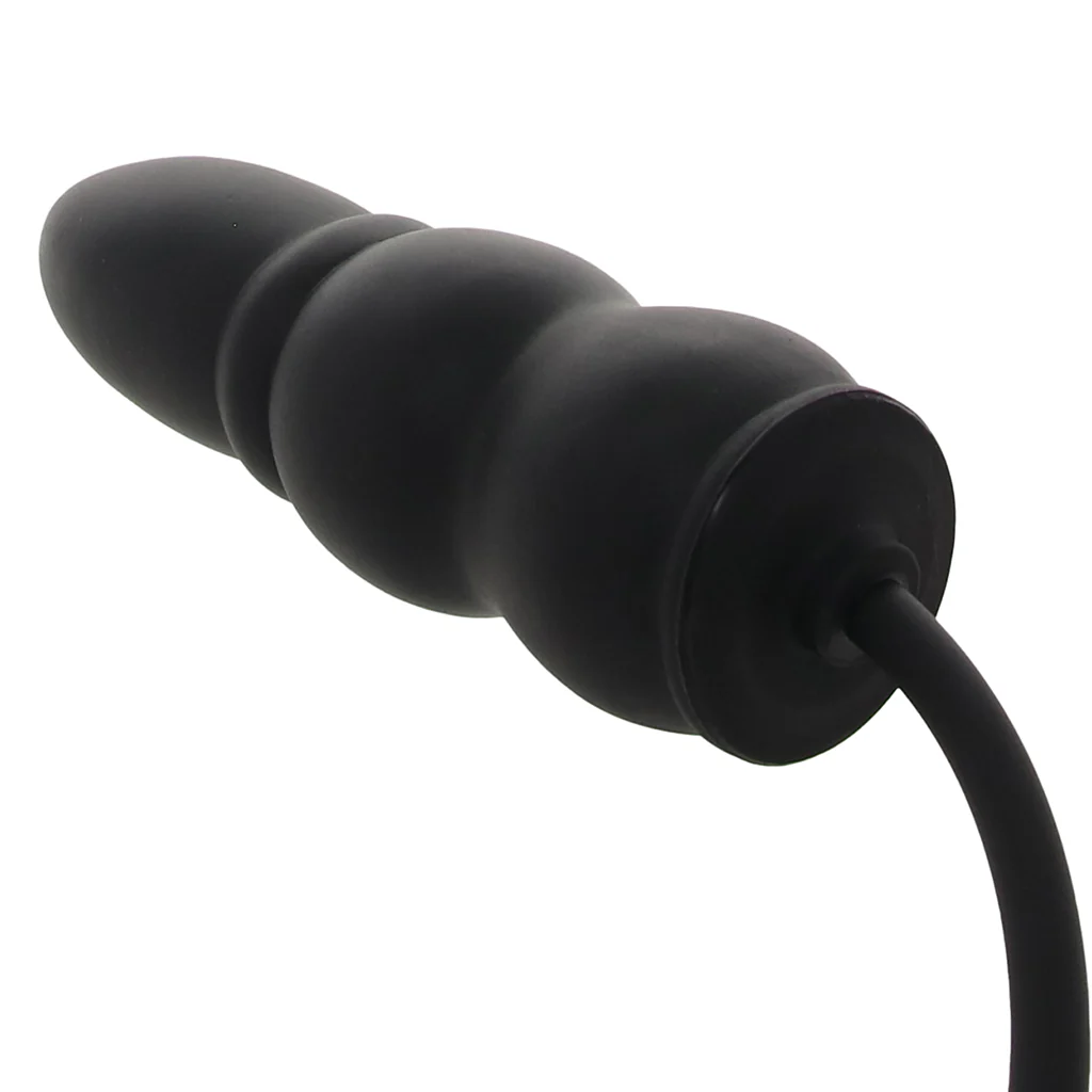 Size Up 5.5 Inch Ripple Inflatable Butt Plug - Image 5