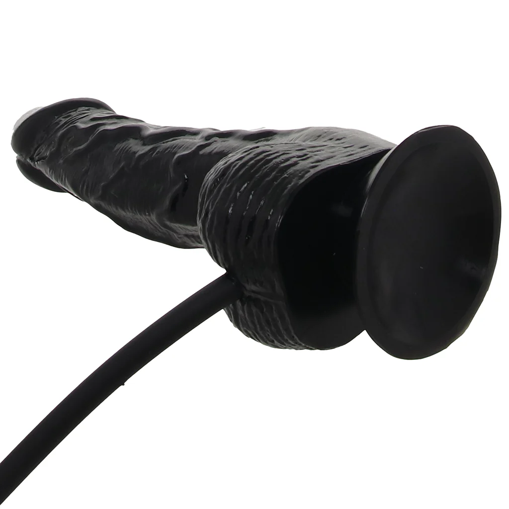 Size Up 6 Inch Inflatable Dildo with Balls - Image 5