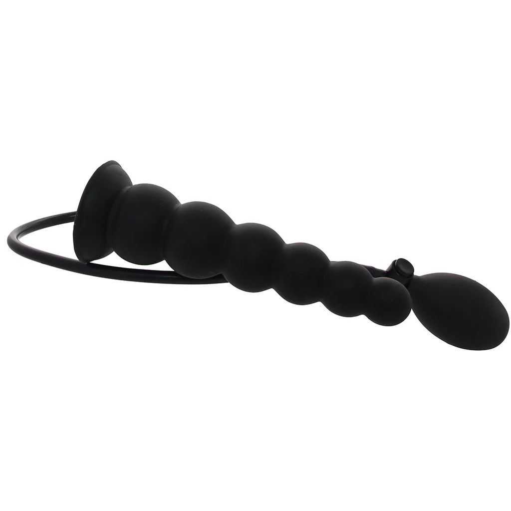Size Up 7 Inch Ripple Inflatable Butt Plug - Image 3