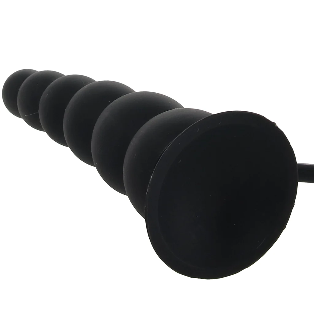 Size Up 7 Inch Ripple Inflatable Butt Plug - Image 5